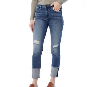 Like new Marley cuff straight Jean